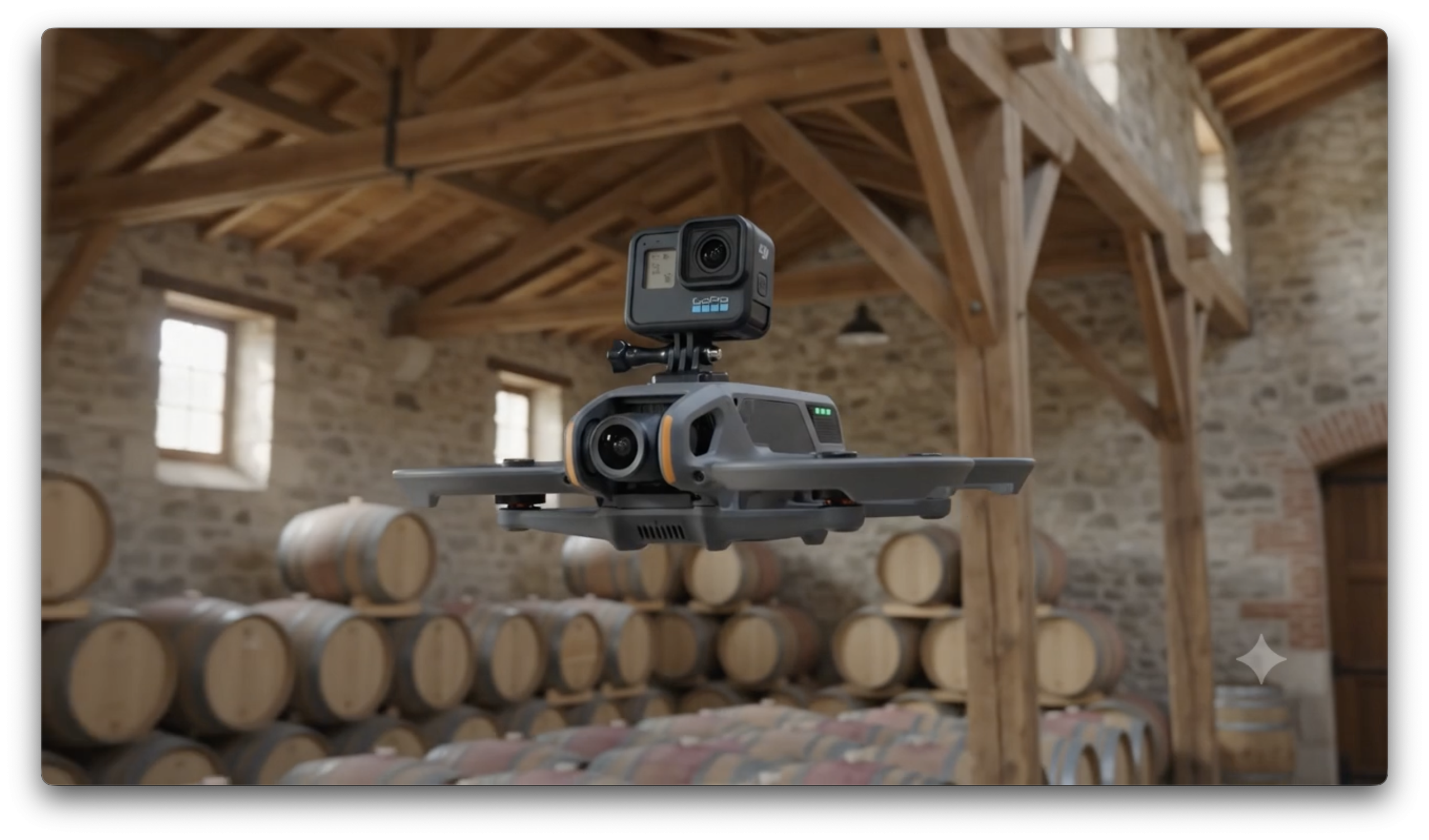 Equipo de dron interior