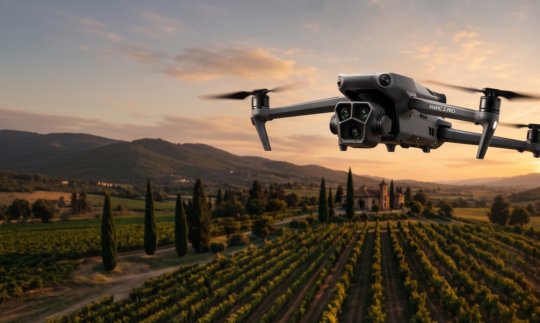 Equipo de dron exterior